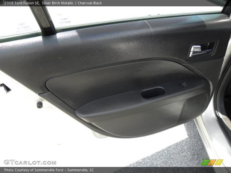 Silver Birch Metallic / Charcoal Black 2008 Ford Fusion SE