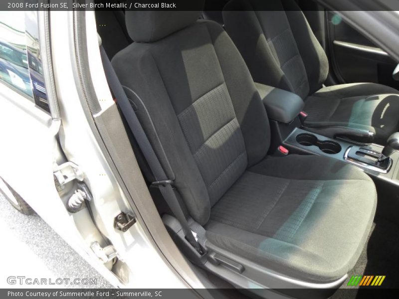 Silver Birch Metallic / Charcoal Black 2008 Ford Fusion SE