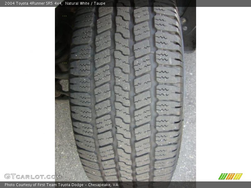 Natural White / Taupe 2004 Toyota 4Runner SR5 4x4
