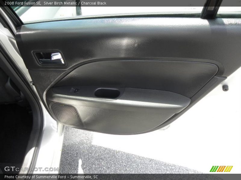 Silver Birch Metallic / Charcoal Black 2008 Ford Fusion SE