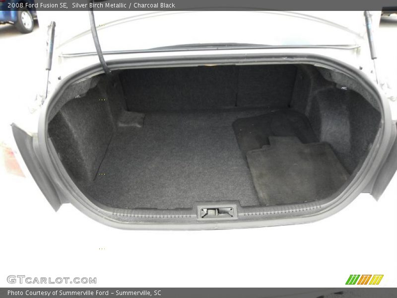 Silver Birch Metallic / Charcoal Black 2008 Ford Fusion SE
