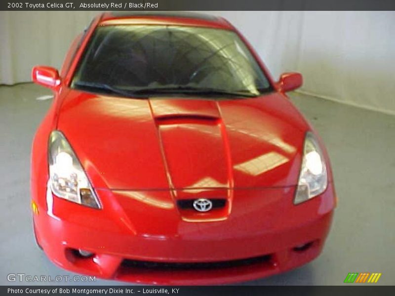 Absolutely Red / Black/Red 2002 Toyota Celica GT