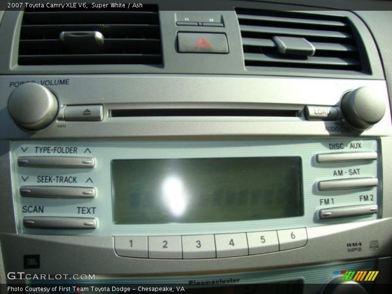 Super White / Ash 2007 Toyota Camry XLE V6