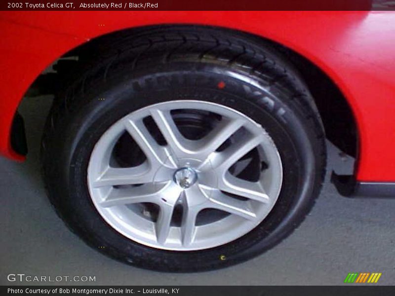 Absolutely Red / Black/Red 2002 Toyota Celica GT