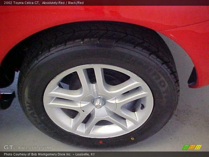 Absolutely Red / Black/Red 2002 Toyota Celica GT