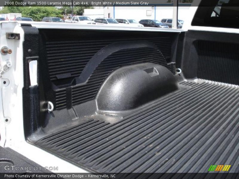 Bright White / Medium Slate Gray 2008 Dodge Ram 1500 Laramie Mega Cab 4x4