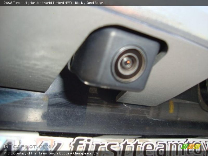 Black / Sand Beige 2008 Toyota Highlander Hybrid Limited 4WD