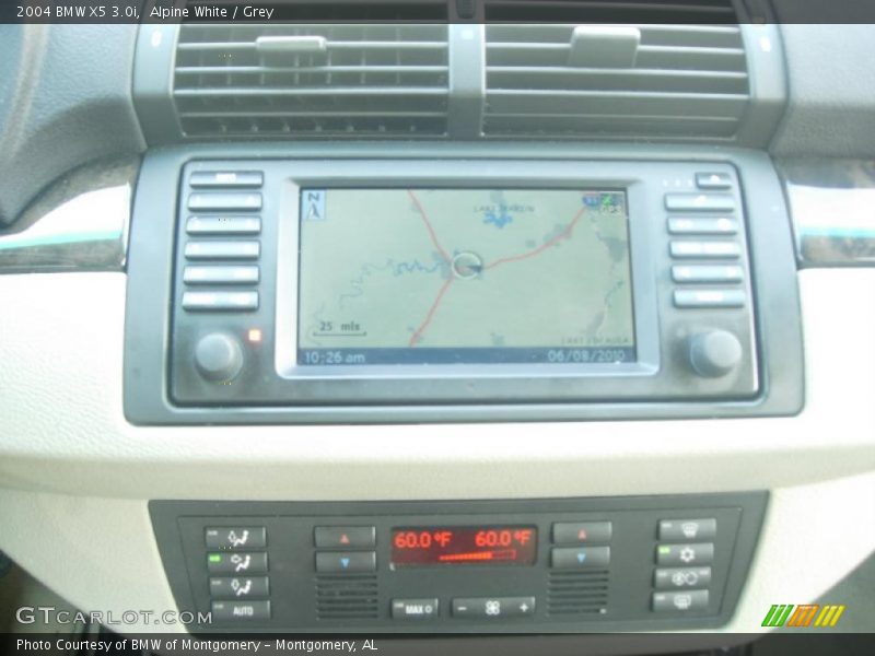 Alpine White / Grey 2004 BMW X5 3.0i