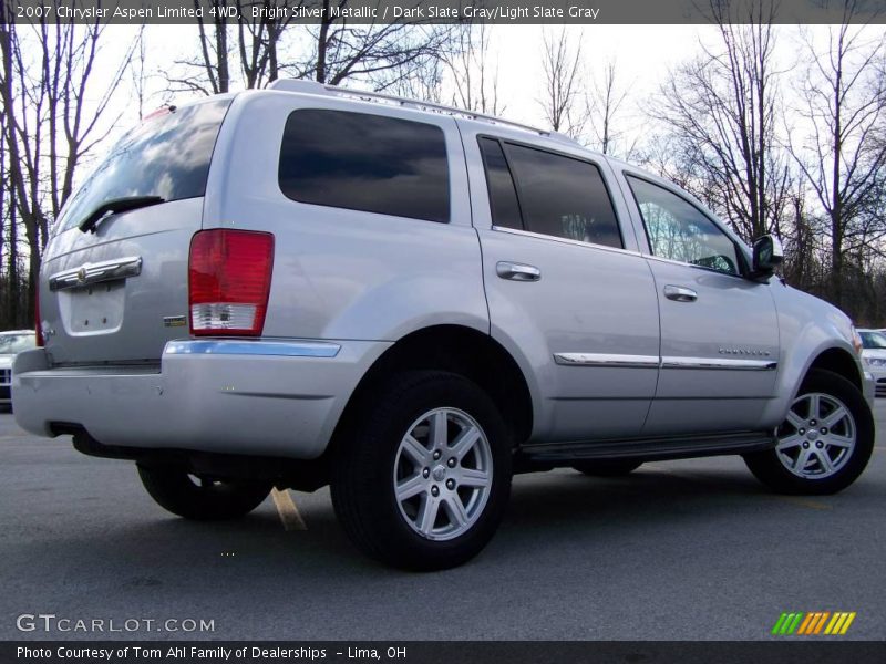 Bright Silver Metallic / Dark Slate Gray/Light Slate Gray 2007 Chrysler Aspen Limited 4WD