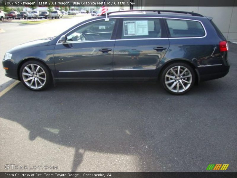 Blue Graphite Metallic / Classic Grey 2007 Volkswagen Passat 2.0T Wagon
