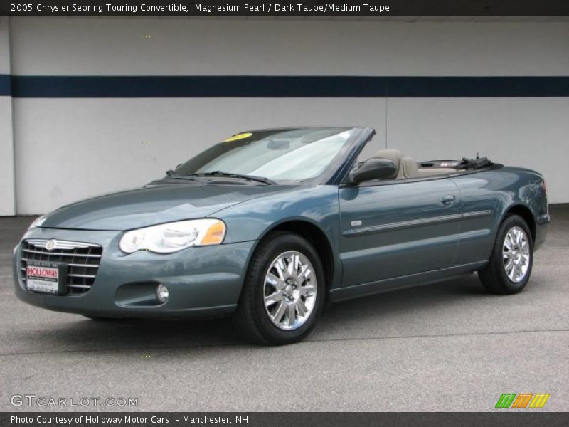 Magnesium Pearl / Dark Taupe/Medium Taupe 2005 Chrysler Sebring Touring Convertible