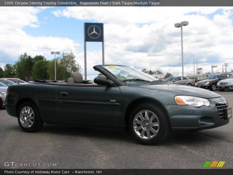 Magnesium Pearl / Dark Taupe/Medium Taupe 2005 Chrysler Sebring Touring Convertible