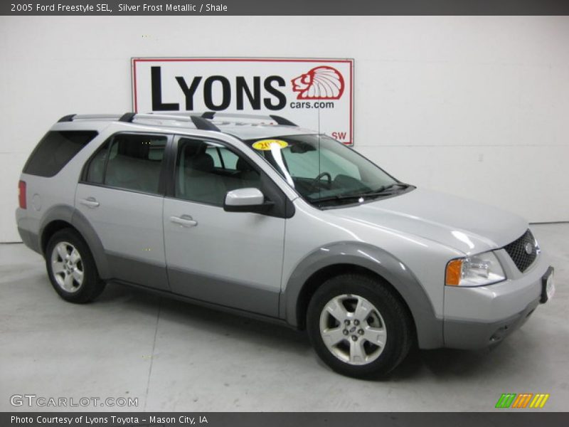 Silver Frost Metallic / Shale 2005 Ford Freestyle SEL