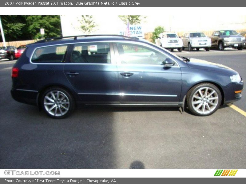 Blue Graphite Metallic / Classic Grey 2007 Volkswagen Passat 2.0T Wagon