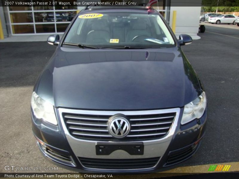 Blue Graphite Metallic / Classic Grey 2007 Volkswagen Passat 2.0T Wagon