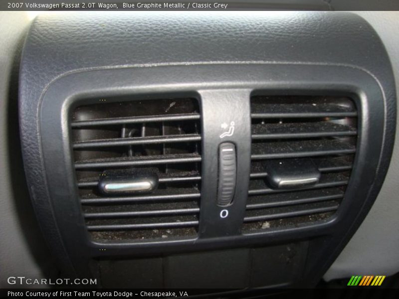 Blue Graphite Metallic / Classic Grey 2007 Volkswagen Passat 2.0T Wagon