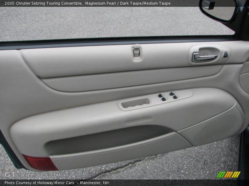 Magnesium Pearl / Dark Taupe/Medium Taupe 2005 Chrysler Sebring Touring Convertible