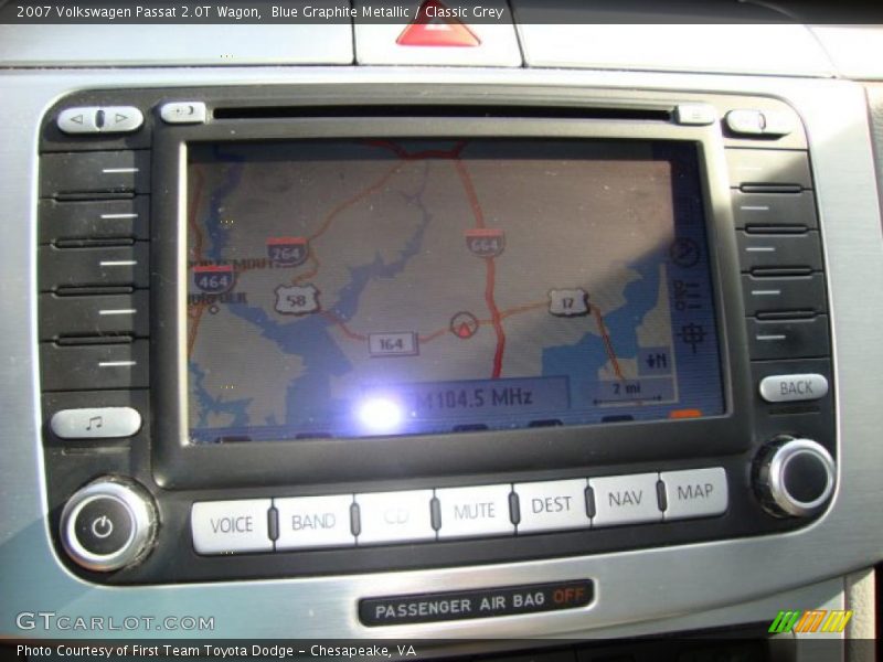 Blue Graphite Metallic / Classic Grey 2007 Volkswagen Passat 2.0T Wagon