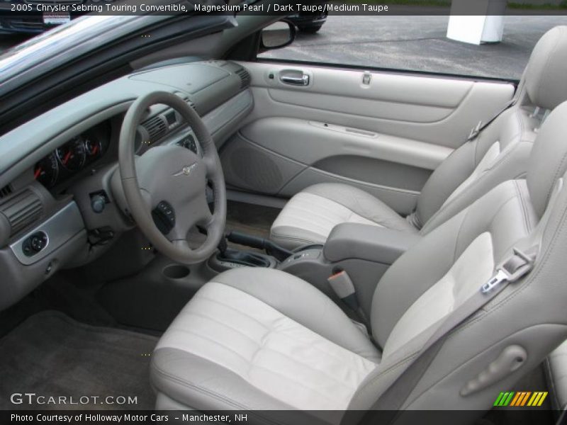 Magnesium Pearl / Dark Taupe/Medium Taupe 2005 Chrysler Sebring Touring Convertible