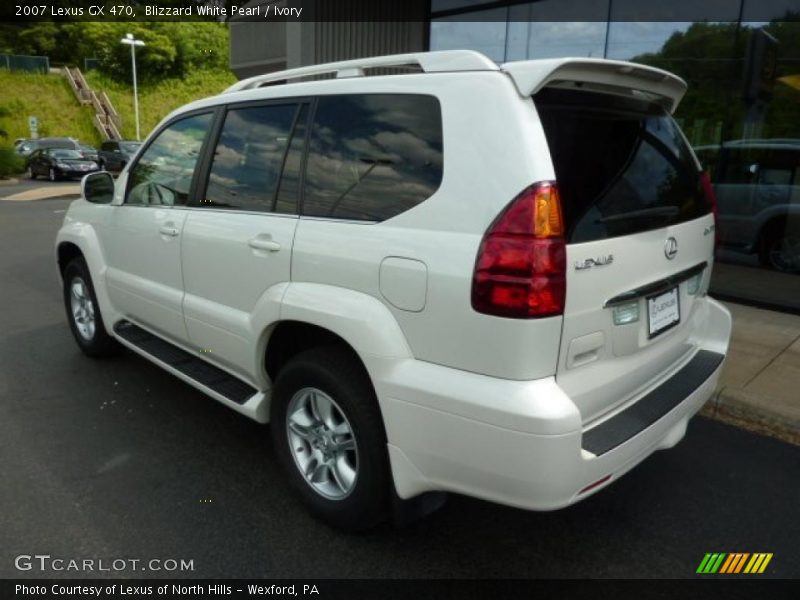 Blizzard White Pearl / Ivory 2007 Lexus GX 470