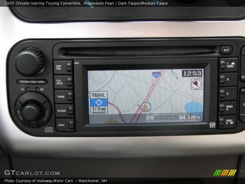 Magnesium Pearl / Dark Taupe/Medium Taupe 2005 Chrysler Sebring Touring Convertible