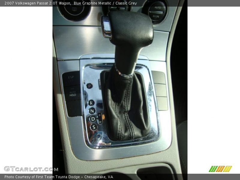 Blue Graphite Metallic / Classic Grey 2007 Volkswagen Passat 2.0T Wagon