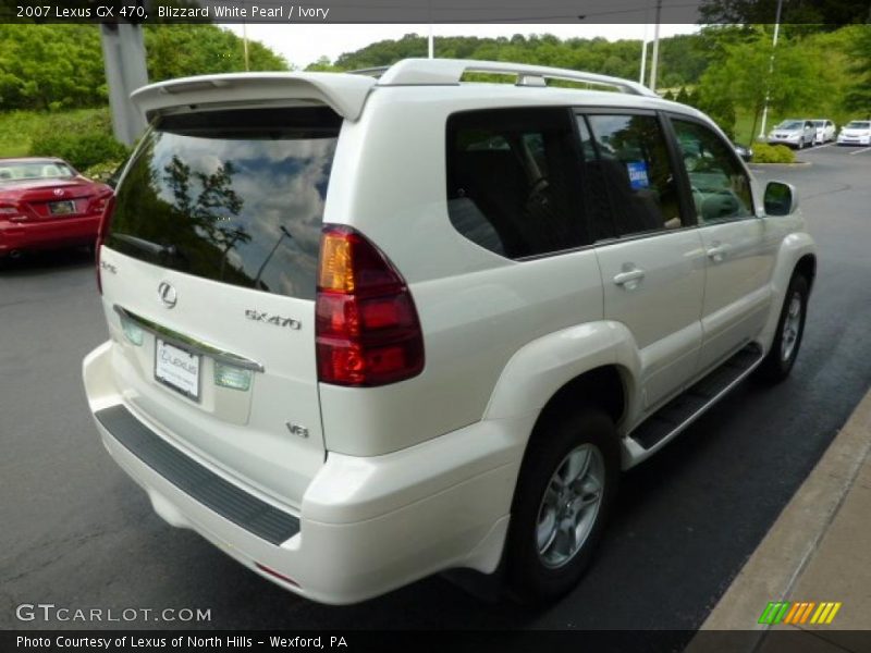 Blizzard White Pearl / Ivory 2007 Lexus GX 470