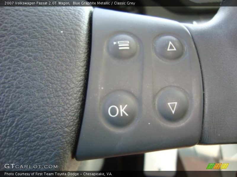 Blue Graphite Metallic / Classic Grey 2007 Volkswagen Passat 2.0T Wagon