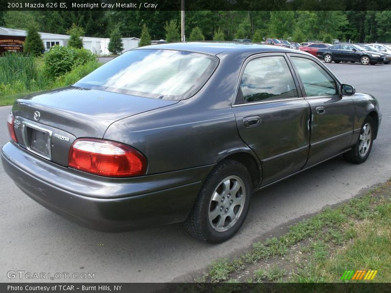 Moonlight Gray Metallic / Gray 2001 Mazda 626 ES