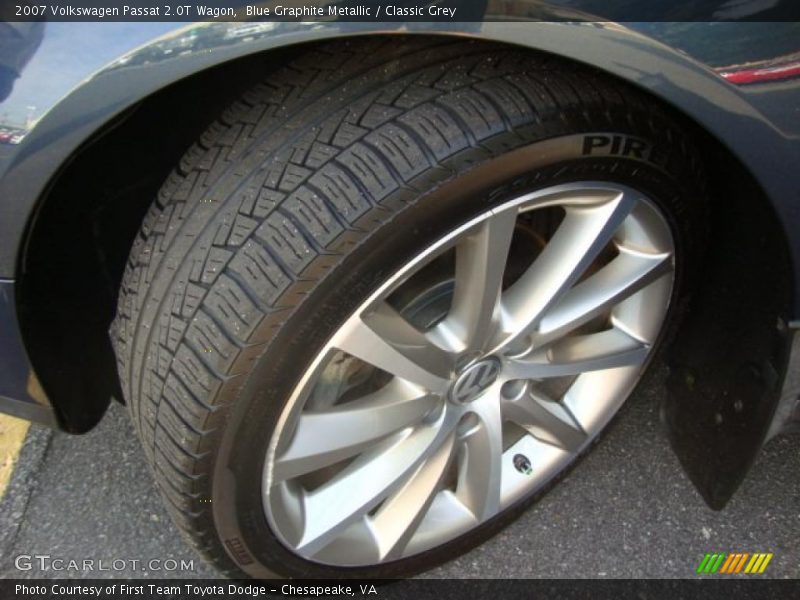 Blue Graphite Metallic / Classic Grey 2007 Volkswagen Passat 2.0T Wagon