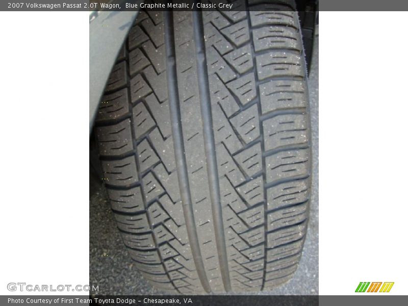 Blue Graphite Metallic / Classic Grey 2007 Volkswagen Passat 2.0T Wagon