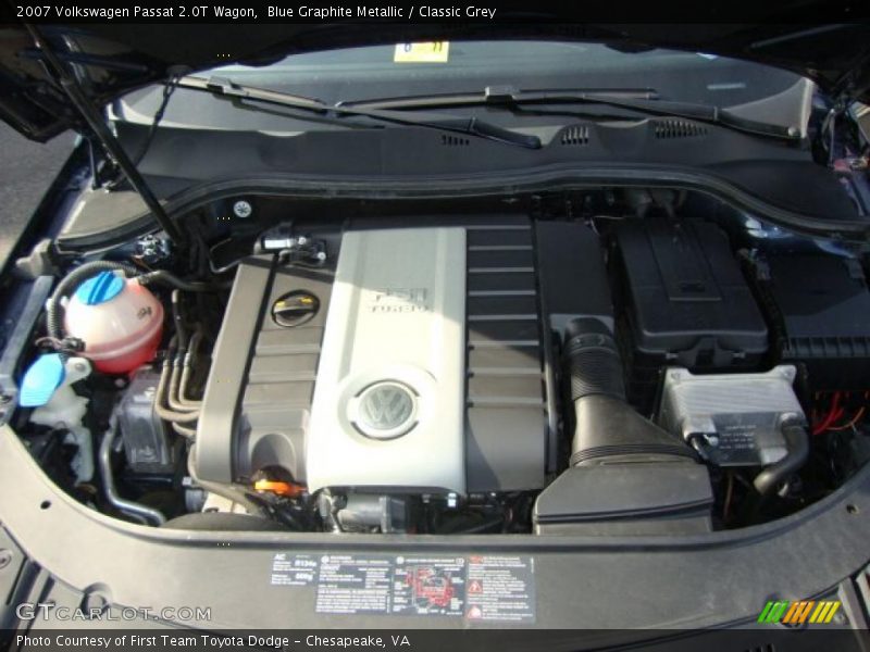 Blue Graphite Metallic / Classic Grey 2007 Volkswagen Passat 2.0T Wagon