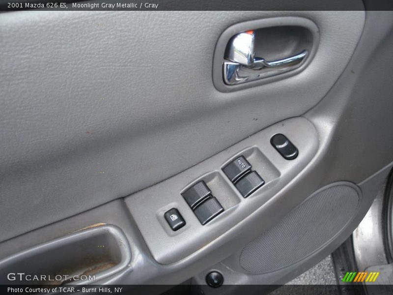 Moonlight Gray Metallic / Gray 2001 Mazda 626 ES