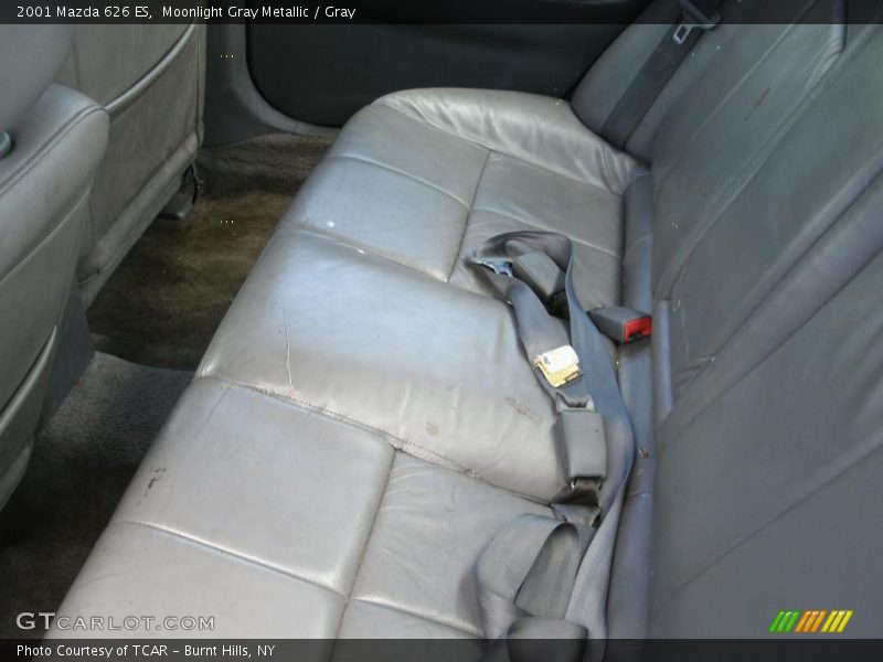 Moonlight Gray Metallic / Gray 2001 Mazda 626 ES