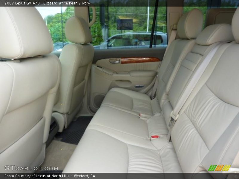Blizzard White Pearl / Ivory 2007 Lexus GX 470
