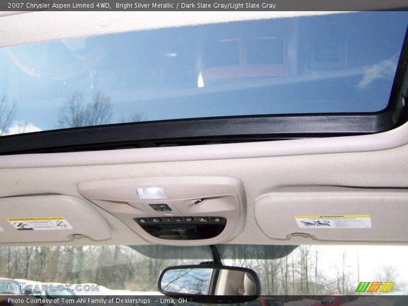 Bright Silver Metallic / Dark Slate Gray/Light Slate Gray 2007 Chrysler Aspen Limited 4WD