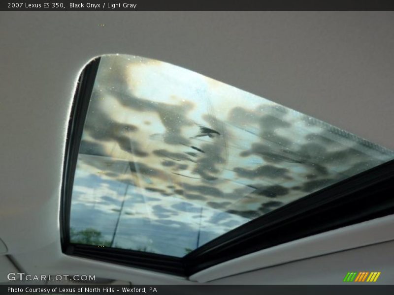 Black Onyx / Light Gray 2007 Lexus ES 350
