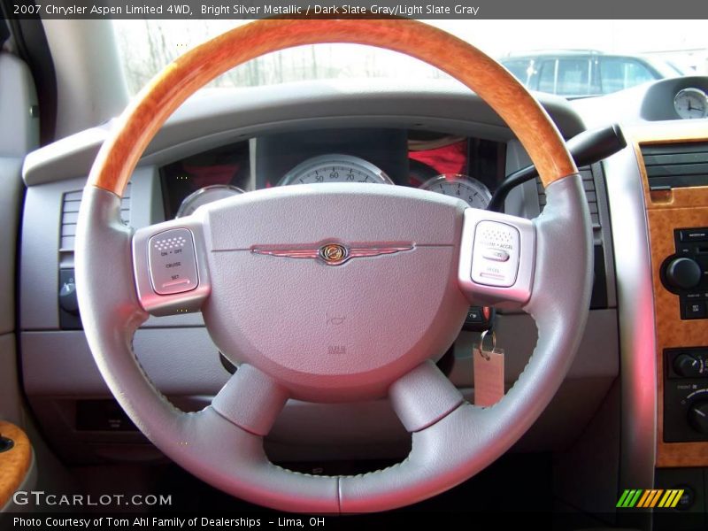 Bright Silver Metallic / Dark Slate Gray/Light Slate Gray 2007 Chrysler Aspen Limited 4WD