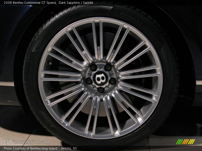 Dark Sapphire / Saddle 2008 Bentley Continental GT Speed