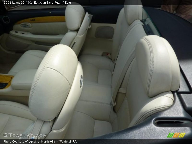 Egyptian Sand Pearl / Ecru 2002 Lexus SC 430