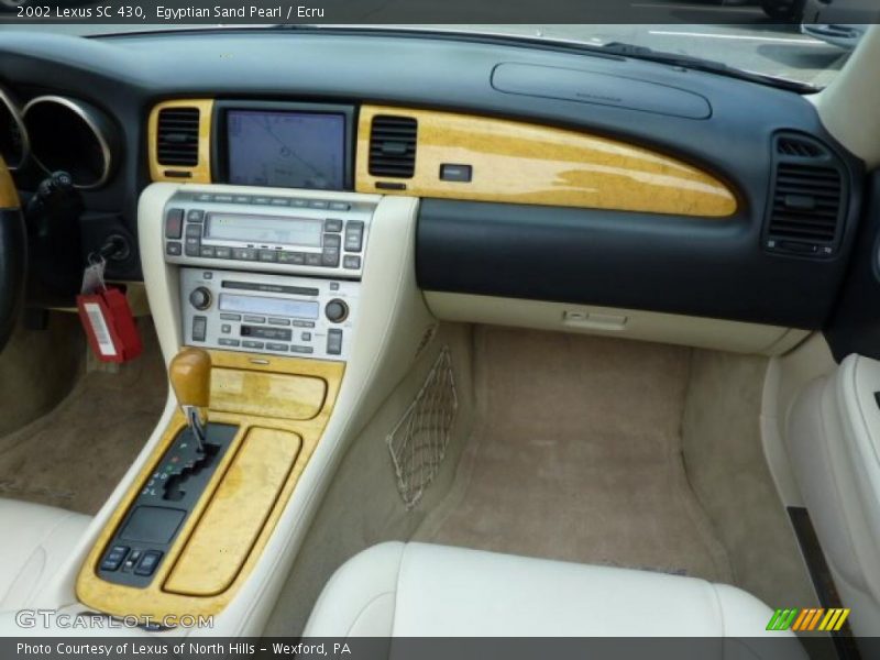 Egyptian Sand Pearl / Ecru 2002 Lexus SC 430