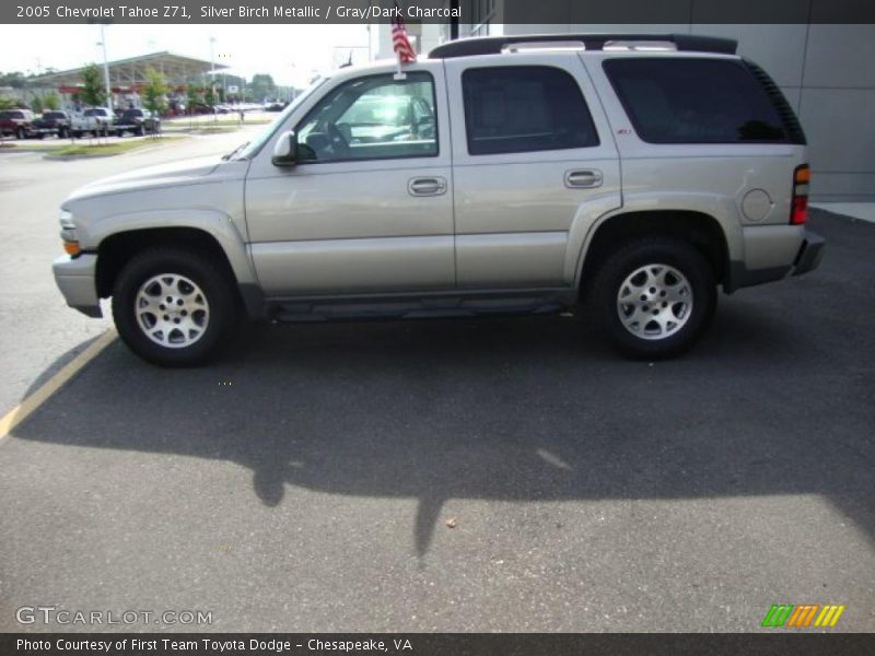 Silver Birch Metallic / Gray/Dark Charcoal 2005 Chevrolet Tahoe Z71