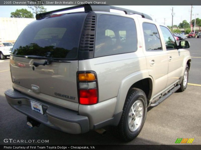 Silver Birch Metallic / Gray/Dark Charcoal 2005 Chevrolet Tahoe Z71