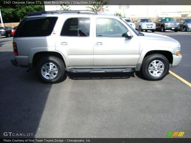 Silver Birch Metallic / Gray/Dark Charcoal 2005 Chevrolet Tahoe Z71
