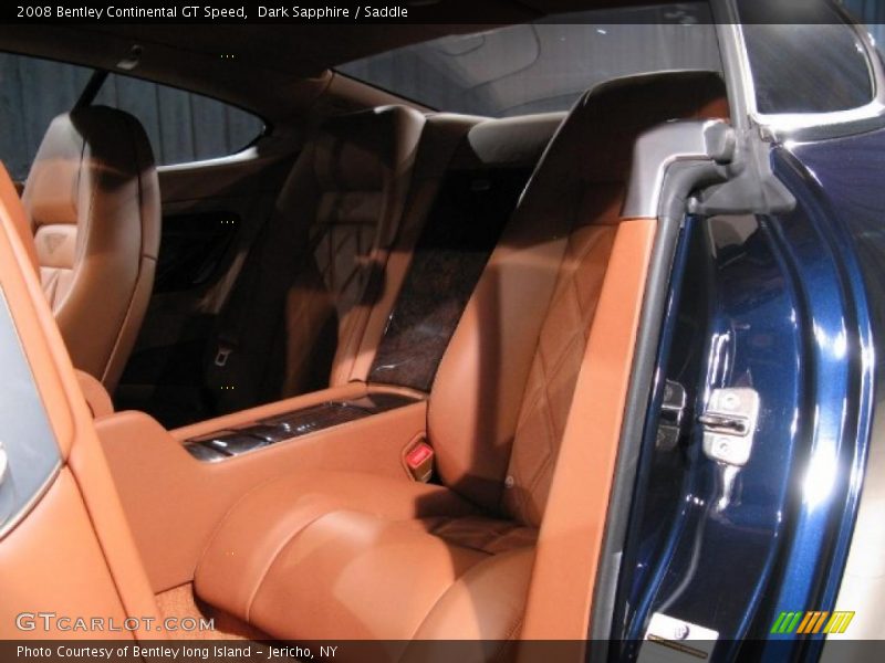 Dark Sapphire / Saddle 2008 Bentley Continental GT Speed