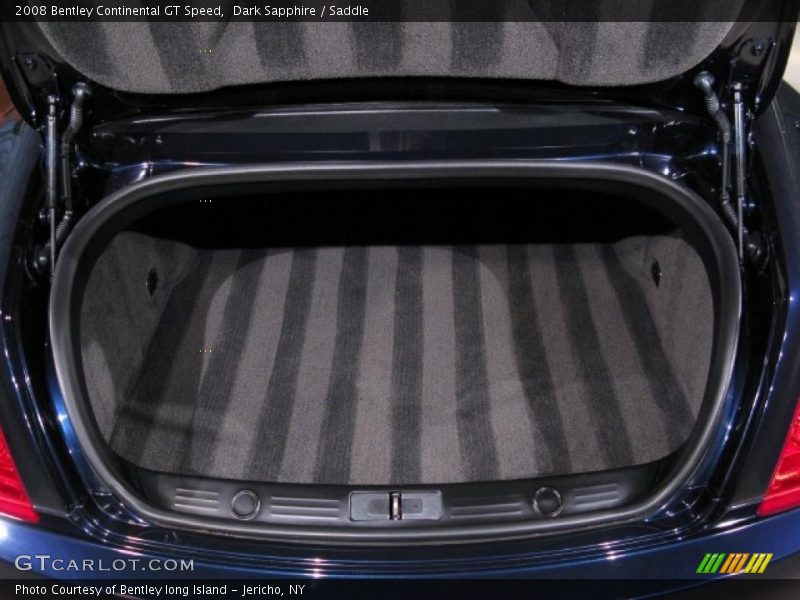 Dark Sapphire / Saddle 2008 Bentley Continental GT Speed