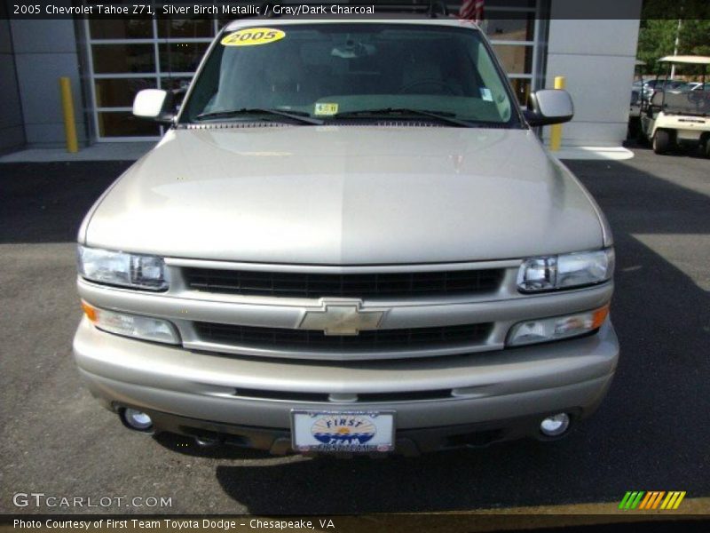 Silver Birch Metallic / Gray/Dark Charcoal 2005 Chevrolet Tahoe Z71