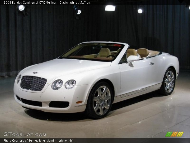 Glacier White / Saffron 2008 Bentley Continental GTC Mulliner