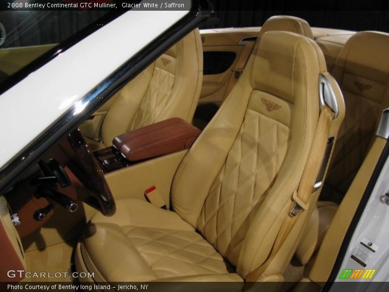 Glacier White / Saffron 2008 Bentley Continental GTC Mulliner