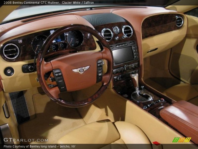 Glacier White / Saffron 2008 Bentley Continental GTC Mulliner
